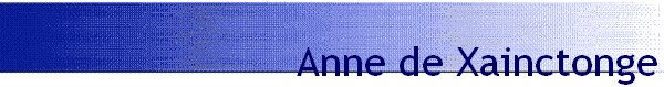 Anne de Xainctonge
